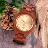 Orologi da polso Orologi in legno Cinturino unisex in legno al quarzo naturale vintage regolabile