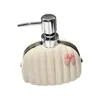 Płyn mydełka dozowująca balsam ceramiczny 350 ml nowoczesny biały żel prysznicowy ręka do wystroju prania kuchennego