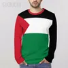 Camisetas para hombre, Camiseta larga Unisex para hombre, bandera palestina, camiseta con estampado 3D palestino para hombre, ropa de moda, chándales con mangas