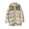 Parkas femininas Light Luxury ~ North Face Novo Ue05 Pioneer Cocoon Pupa em formato de casaco xadrez pequeno com rabo de andorinha personalizado para médios e idosos 537q