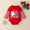 Kleidungssets „Mein erstes Weihnachten“ für Babys, Mädchen, Jungen, für kleine Jungen, geboren im Herbst, Kleinkind, Herbst, Set, Unisex, Anzüge, Mutter und Kinder, 231202