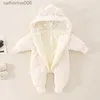 Ensembles de vêtements de bébé 0 à 12 mois de combinaison de combinaison pour nourrissons à capuche épaisse à manches longues à manches thermiques thermiques codes de 5 jours