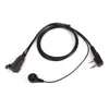 Auricolare 2 pin Son miglior tubo acustico PTT MIC riduzione del rumore nascosto per Motorola GP68/GP300 walkie talkie auricolare radio nero