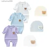 Kleidungsstücke Babykleidung Antibakterielle Neugeborene Jungen Mädchen ROMPERS LANGELEVE Kleidung Roupas Infantis 5-tägige Schifffahrtsbaby Wäschel231202