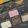 Designer Key Pouch Zipper Coin Purses Money Mini Wallet Key Chain Ring Credit Card Holder Luxury Vintage Small Coin Purse Wallet PALLET PAGS Pendant Accessories