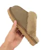 Kids slippers peuter ultra mini laarzen australie baby sandalen kastanje bont dia