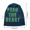 Boinas Feed The Beast Gorros vintage de malha Chapéu Hip Hop Marshawn Lynch Russell