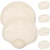 Dinnerware Sets 6 Pcs Dumpling Plate Containers Platter Square Plates Serving Trays Pp Dishes Child Kid