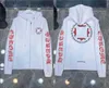 Sweat à capuche Mode Luxe Hommes Vestes Designer Zipper Sweatshirts Coeur Horseshoe Imprimer Marque Sweats à capuche Femmes Manteau Casual Ch 18 Tayw