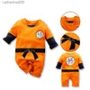 Одежда наборы малыша аниме-комбинезон для мальчика для мальчика для девочек-класса для новорожденных на хэллоуин косплей костюм детская одежда младенца с 0-24 месяцами 231202