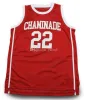 Nikivip Chaminade College Preparatory School Jayson Tatum #22 Maillot de basket-ball rétro rouge pour hommes Ed Numéro personnalisé Nom Maillots