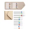 Наборы для дизайна ногтей, 10 шт., сверла для быстрого удаления кутикулы, акриловый или твердый гель-лак для маникюрного аппарата