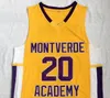 NCAA LSU Tigers College High School Montverde Academy Eagles Ben Simmons Jersey Basquete Sticthed Branco Amarelo Roxo