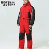 Skiing Suits Winter Men Outdoor Jumpsuits Thermal Waterproof Windproof Ski Male Snowboarding Onepiece Snowsuit Warm Clothes 231202