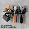 Tazze 54MM58MM Montaggio a parete Set da caffè Rack di stoccaggio Puching Free Portafiltri per espresso Portafiltri Accessori per caffè Organizzatore 231201