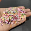 Akrilik Tozlar Sıvılar Meyve Dilim Tırnak Sanatı DIY Manikür Tasarım Aksesuarları Noel Sock/Noel Baba/Kardan Adam Slime Glitter Polimer Clay500G Toptan 231202