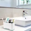 Diş fırçası tutucular diş fırçası tutucu drenaj deliği banyo tezgahı dispenser makyaj standı organizatör Elektrikli diş fırçası/diş fırçası için depolama