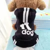 YUEXUAN Abbigliamento per cani per cani di piccola taglia Autunno Inverno Caldo Cucciolo Pet Cat Cappotto Giacca Sport Tute per cani Chihuahua Bulldog francese Abbigliamento Outfit