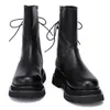 Botas 2023 Inverno Double Sole de couro masculino Black Shoe 12#20/10d50