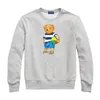 Plein urso marca moletom com capuz masculino quente grosso moletom hip-hop solto característico pulôver teddy bear moletom com capuz masculino de luxo 9085