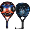 Tennisrackets Padel Tennisracket Hög Balance 3K kolfiber med EVA Soft Memory Padel Paddel Slät yta för träningstillbehör 231201