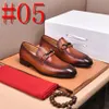 23Model 2024 LACE UP MÅLskor italienska herr designer klänningskor äkta läder svarta oxfords män bröllopskor fest hel klippning formell sko för män