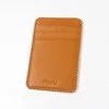 Porte-cartes Ventes transfrontalières de couche ultra-mince en cuir petit avec sac compact vertical à grain de litchi portable