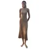 Casual Kleider Frauen Sommerkleid Pareo Kleidung Strand Kostüme Weibliche Outlet Kaftan Kleidung Party Außenhandel Sexy Lange Ärmel