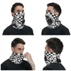 Foulards Ska Checkered Logo 2 Tune Music Balaclavas Masque Écharpe Merch Couverture Rétro 2Tune Deux Punk Bandana Été Équitation Bandeau