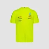K8i9 T-shirts pour hommes 2023/2024 Nouveaux fans de l'équipe de course de Formule 1 F1 Maille respirante Col rond Manches courtes Maillot pour enfants Vêtements de sport en plein air T-shirt décontracté