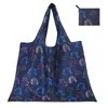 Shopping Bags Selling Fashion Foldable Large Capacity Durable Handbags Portable Eco-friendly Single-shoulder