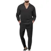 Parcours masculin Tracksuit Spring Autumn Automne Sportswear à manches longues Pant