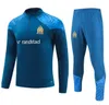 2023 2024 Marseille Trascksuit MÄNNER UND KINDER Set Fußball-Fußball-Trainingsanzug 23/24 OM Survêtement Maillot Foot Chandal MILIK PAYET Fußball Veste Maillot Jacken