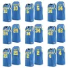 NCAA College Basketball UCLA Bruins 3 Johnny Juzang Jersey University 24 Jaime Jaquez Jr 1 Jules Bernard 10 Tyger Campbell 2 Cody Riley 5 Ch