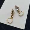 Womens Hoop Earrings Designer Jewelry Fashion Gold Letters Love Stud Ladies Luxury Pearl Heart Earring Luxury Brands Diamonds Studs With Box 925 Silver -3