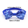 Dog Apparel 50/100 Pcs Winter Style Puppy Accessories For Small Cat Bow Tie Necktie Adjustable Snowflake Collar Ties