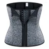 Femmes de formes pour femmes Zip et accroche la taille néoprène Trainer Slimming Cincher Shaper Steel Corset anéné pour la perte de poids plus taille 9025