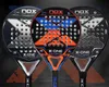 Tennisrackets X-ONE Tennis Padel Racket 3K Koolstofvezel Ruw Oppervlak Ronde Vorm Met Eva Zacht Geheugen Padel Paddle 231201