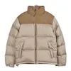 Gilets pour femmes Version américaine North Face Tnf1996 Veste à capuche Canard blanc pour hommes et femmes 350g Down Rempli 90 Couples 700 Broderie 9req