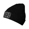 Boinas Masonería Arte barroco Skullies Gorros Gorros para hombres Mujeres Unisex Invierno Cálido Sombrero de punto Adulto Masónico Mason Bonnet Sombreros