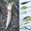 Aas Kunstaas TREHOOK 4g11g22g Zwart Minnow Wobblers Snoek Vissen Lokken Kunstaas Hard Swimbait Mini Crankbaits Visgerei Kunstaas 231201