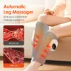 Foot Massager Electric Air Pressure Calf with Heating Blood Circulation Vibration Leg Presotherapy Machine Pain Relief 231202