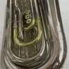 Manufacture production Bb tuning nickel plated body 105 4 piston key model student tuba