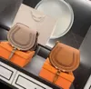 Bolsas de cosméticos Estuches 2023 Marca de lujo Bolsas de mensajero Diseñadores al por mayor Mujeres de alta calidad Cuero de piel de vaca genuina Cloe Mini Marcie Hombro Saddl