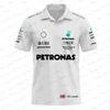 ESD8メンズTシャツ2023/2024新しいF1フォーミュラワンレーシングチームポロスファンサマーポロシャツスウェットシャツルイス44ジョージ63ドライバー