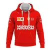 Hoodies masculinos 2023/2024 Nova F1 Fórmula 1 Racing Team Moletons Venda Fórmula 1 Am Extreme Sports Event Zipper Alta Qualidade Harajuku 0nfg