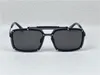 新しいファッションデザインメンズスクエアサングラスH092絶妙なメタルフレームリムレスワンピースレンズアバンギャルドと寛大なスタイルのハイエンド屋外UV400保護メガネ