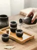 Outils de bar coffret cadeau accessoires de vin de saké ensembles de cuisine boissons Bars à domicile brassage faisant des ustensiles de Bar bière S verre 231201