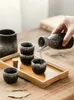 Bar Tools presentuppsättning Sake Wine Accessories Kök Set Drinks Home Bars Brewing Making Barware Beer S Glass 231201