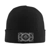 Boinas Masonería Arte barroco Skullies Gorros Gorros para hombres Mujeres Unisex Invierno Cálido Sombrero de punto Adulto Masónico Mason Bonnet Sombreros